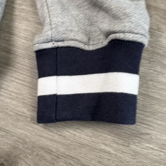 Sovereign Code Mens Medium Bloomington Varsity Jacket Striped Ribbed Long Sleeve - Picture 9 of 14